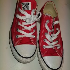 Red converse